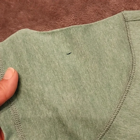 NWT. Christopher & Banks. Short sleeve green/teal top. XL - Picture 7 of 7